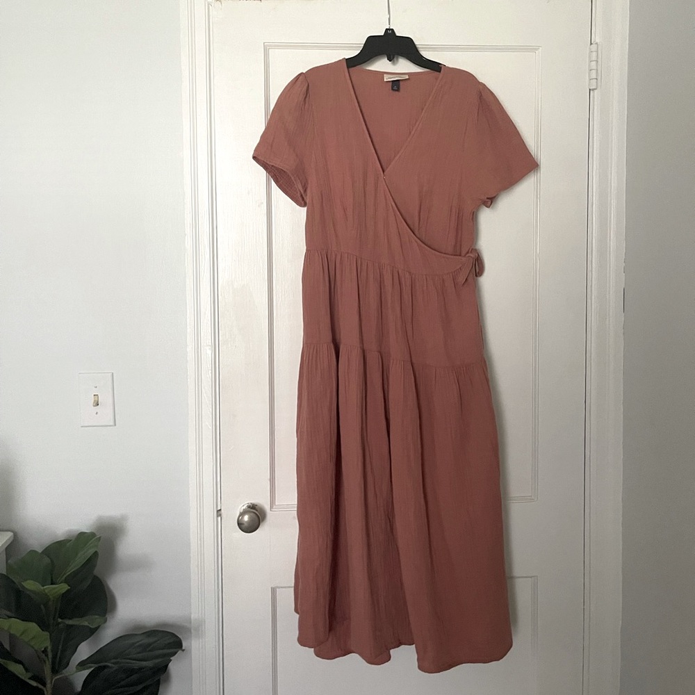 Universal Thread Wrap Dress - Medium